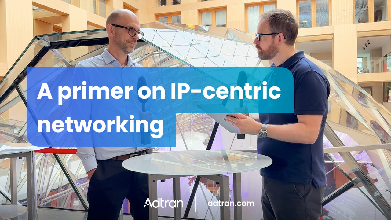 A primer on IP-centric networking 