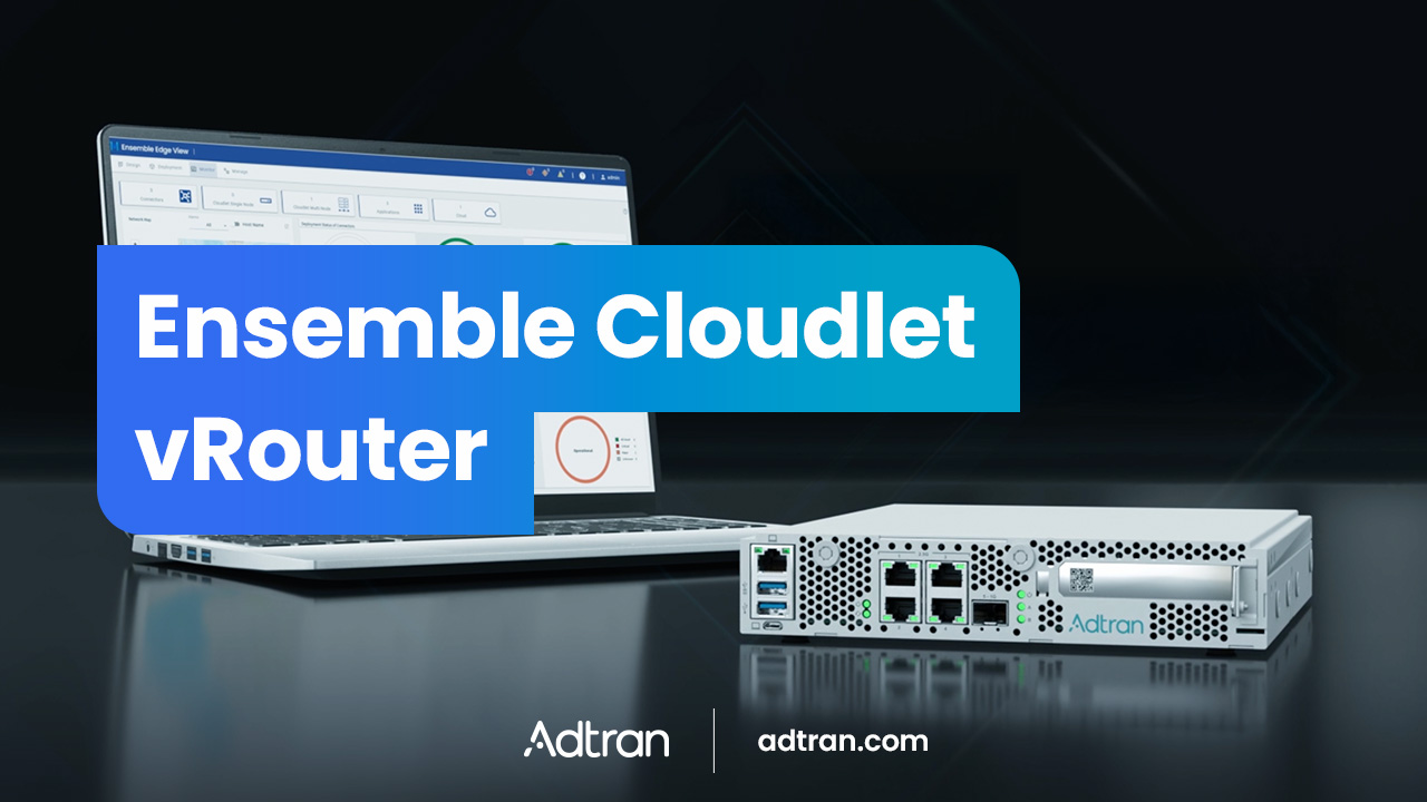Ensemble Cloudlet vRouter