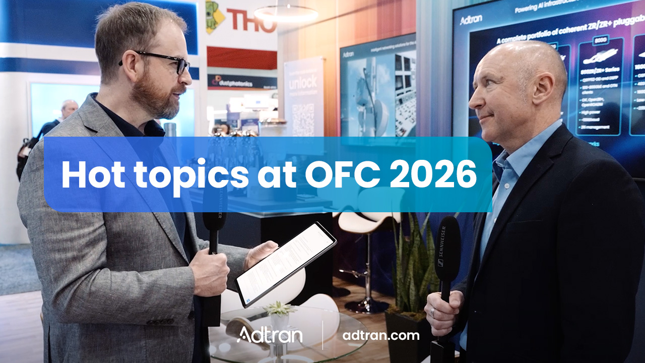 Hot topics at OFC 2026