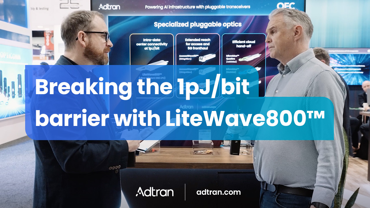 Breaking the 1pJ/bit barrier with LiteWave800™ 