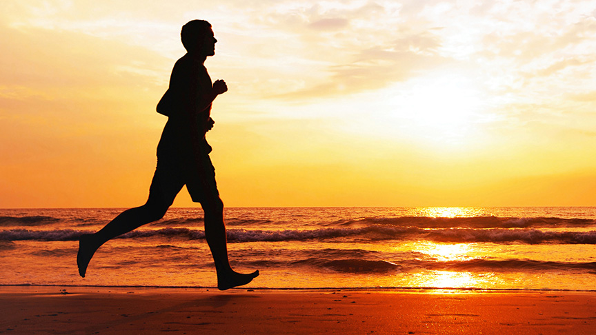 Person running