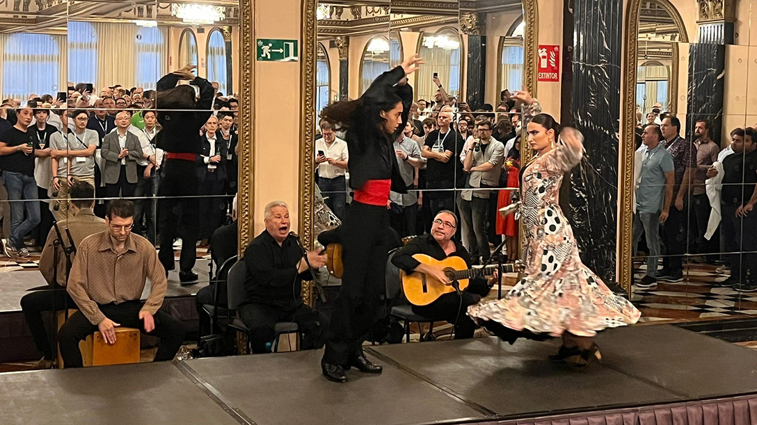 Flamenco dancers